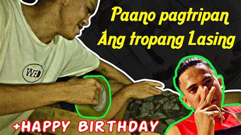 Ginilingan ang tropang lasing .